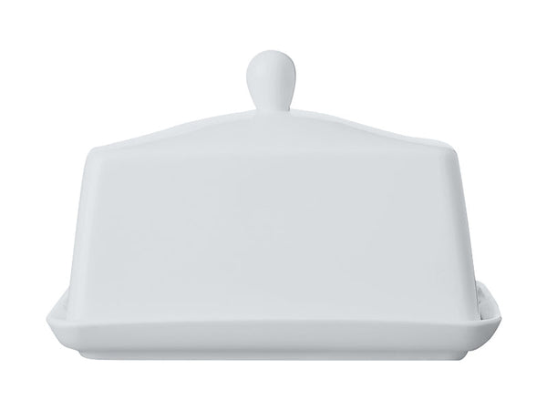 White Basics Butter Dish