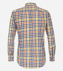Comfort Fit Check Shirt - Yellow