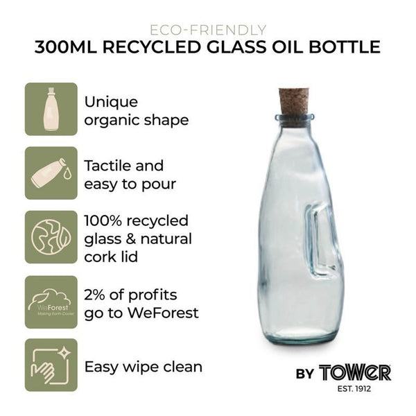 Glass Oil Bottle 300ml