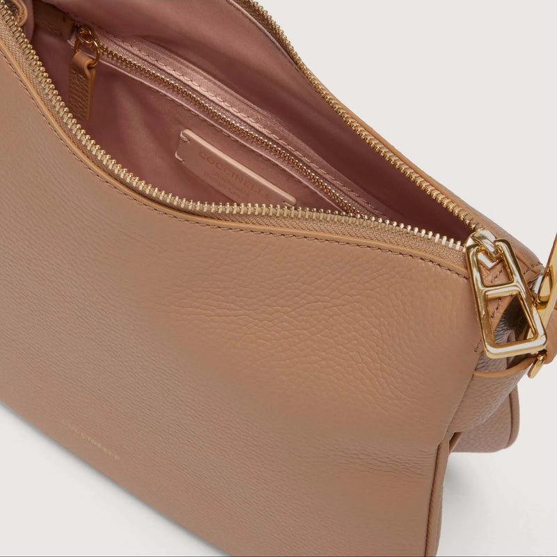 Grained Leather Handbag - Skin