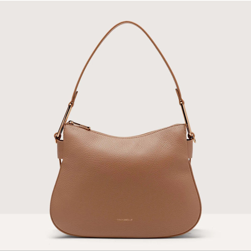 Grained Leather Handbag - Skin