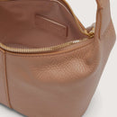 Grained Leather Handbag - Skin