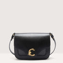 Calf Smooth Leather Handbag - Black