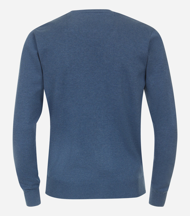Round Neck Jumper - Blue 121