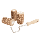 3 Interchangeable Mini Wooden Rollers
