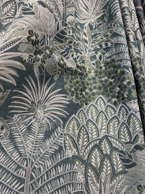 Eden Readymade Eyelet Curtains - Green