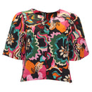 Effy V-Neck Top - Pink