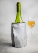 BarCraft Wrap Around Silver Wine Cooler