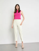 St. Tropez Crop Trouser - White