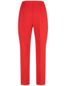 Symbiotic Red Crop Trouser - Lipstick