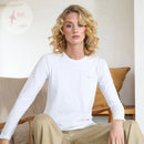 Elna Long Sleeve T-Shirt - White
