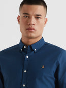 Brewer Long Sleeve Shirt - Aegean Blue