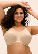 Energise Underwire Sports Bra - Nude