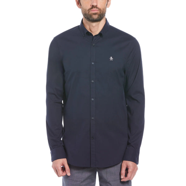 Oxford Long Sleeve Shirt - Dark Sapphire