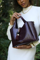 Etta Small Tote - Cherry