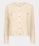 Tape Yarn Cardigan - Beige
