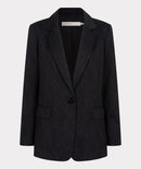 Jacquard Blazer - Black