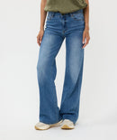 Wide Leg Jeans - Jeans Blue