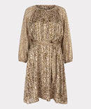 Dimension Print Raglan Dress - Print