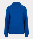 Beads Collar Polo Jumper - Brillant Blue
