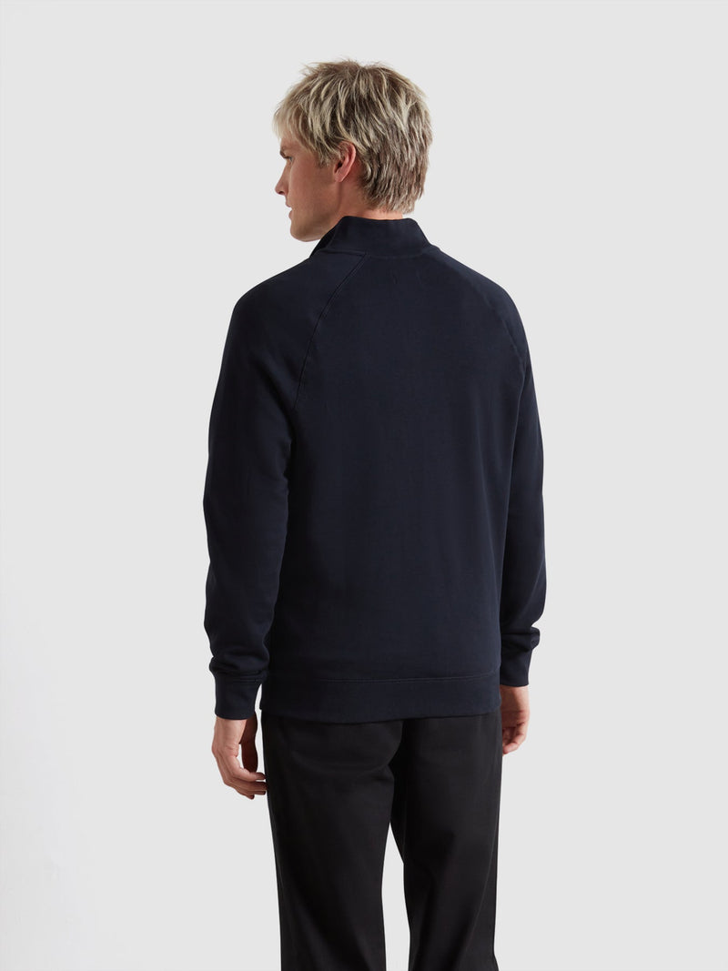 Jim 1/4 Zip Jumper - True Navy