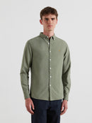 Brewer Buttondown Shirt - Tarragon Green