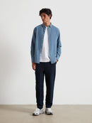 Brewer Buttondown Shirt - Chalk Blue