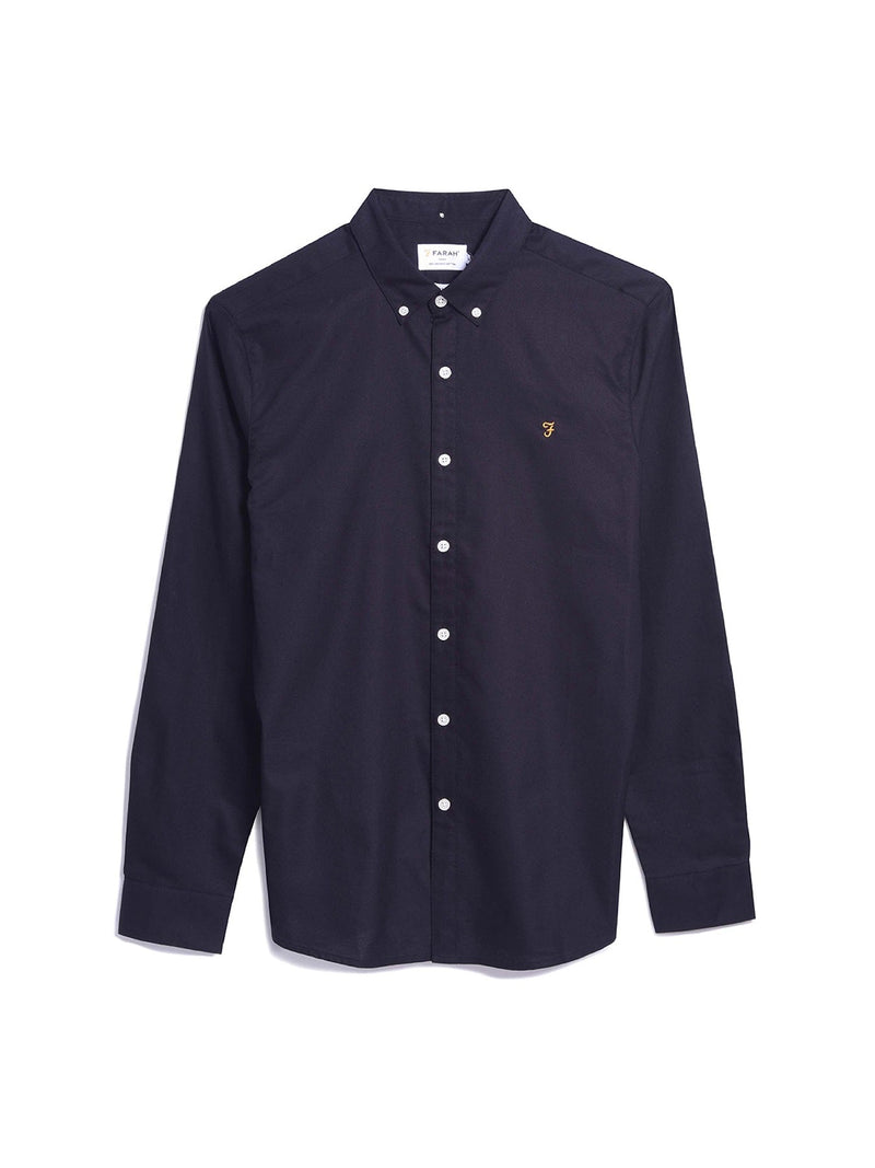 Brewer Buttondown Shirt - Navy