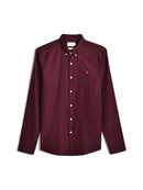 Brewer Buttondown Shirt - Bordeaux
