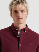 Brewer Buttondown Shirt - Bordeaux