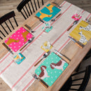 Dog Print Pack of 4 Placemats