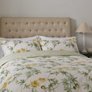 Helena Springfield Fable Passionflower Duvet Cover Set Primrose & Soft Green