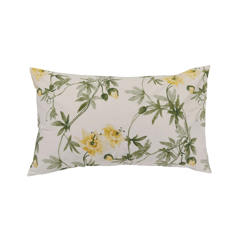 Helena Springfield Fable Passionflower Duvet Cover Set Primrose & Soft Green