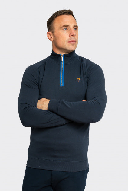 Falcons 1/4 Zip Jumper - Classic Navy
