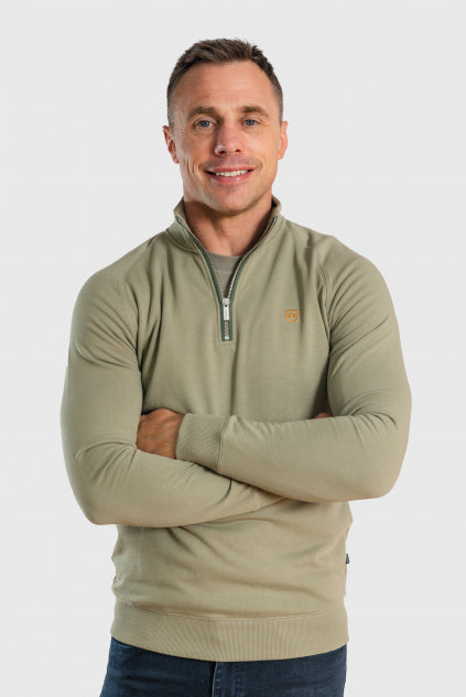 Falcons 1/4 Zip Jumper - Down To Earth