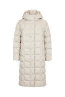 Down Coat - Cream