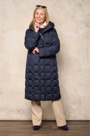 Down Coat - Navy
