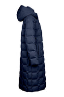 Down Coat - Navy