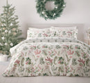 Festive Sprigs Flannelette Duvet Cover Set