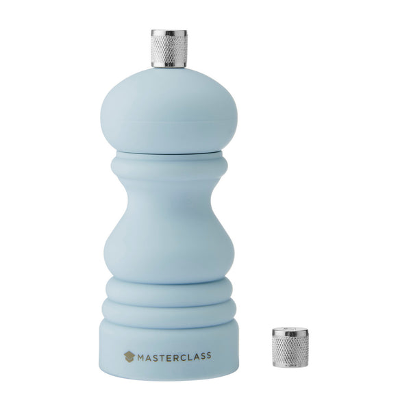 12cm Soft Touch Ceramic Salt/Pepper Grinder - Sky Blue
