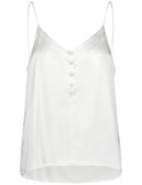 AtTheRiviera Spaghetti Straps Top - White