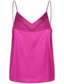 AtTheRiviera Spaghetti Straps Top - Magenta