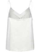 AtTheRiviera Spaghetti Straps Top - White