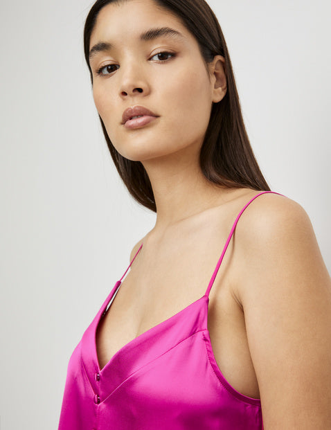 AtTheRiviera Spaghetti Straps Top - Magenta