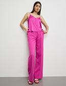 AtTheRiviera Spaghetti Straps Top - Magenta