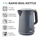 Scandi 1.7L Kettle - Grey