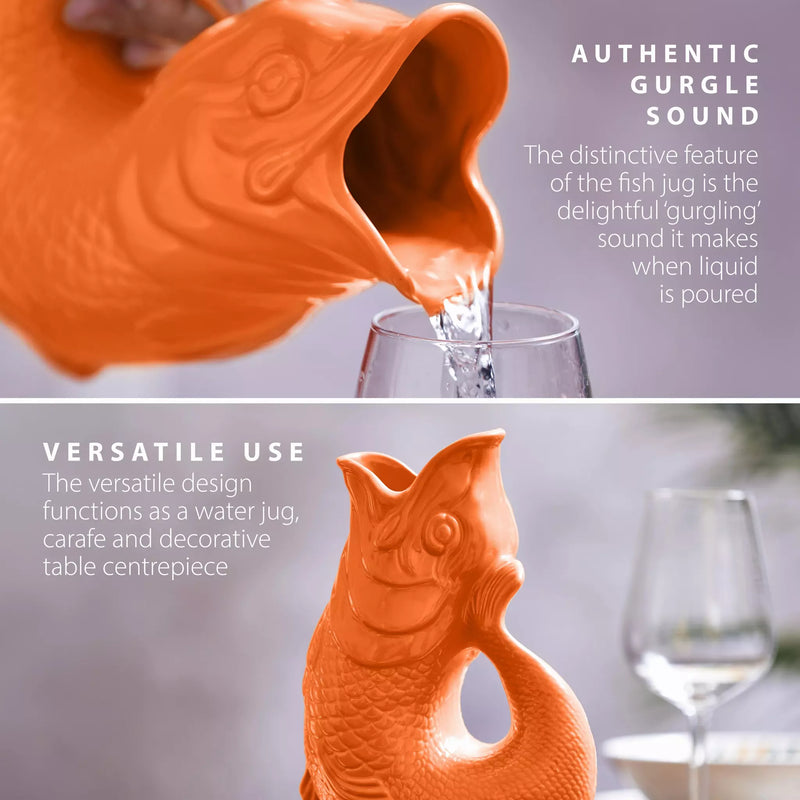 Mini Fish Jug Fish Jug 1.2L - Orange