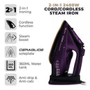 Tower Ceraglide Cord Cordless Iron