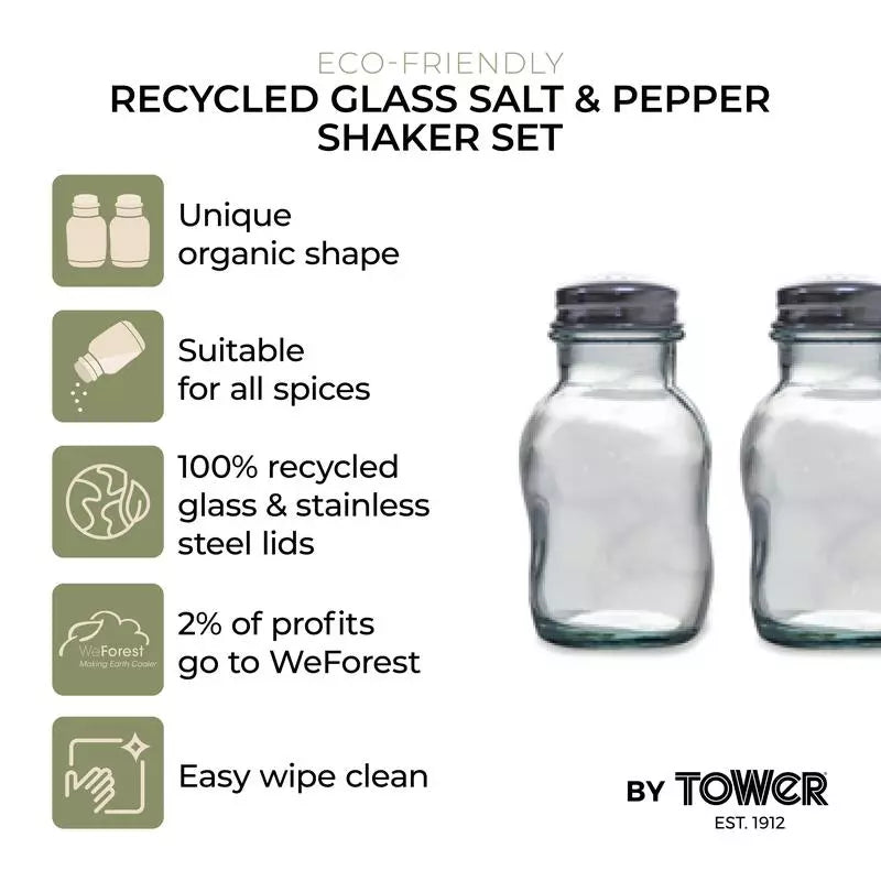 Natural Life Salt and Pepper Shaker Set