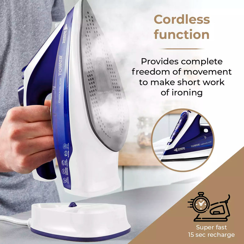 Ceraglide Cord Cordless Iron